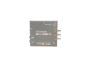 Blackmagic Design CONVMBSH4K6G SDI to HDMI 6G Auto-Switching SD/HD/UltraHD Mini Converter  w/ 12V PSU