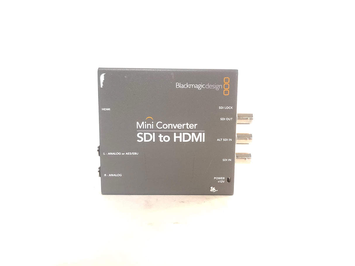 Blackmagic Design CONVMBSH4K6G SDI to HDMI 6G Auto-Switching SD/HD/UltraHD Mini Converter  w/ 12V PSU