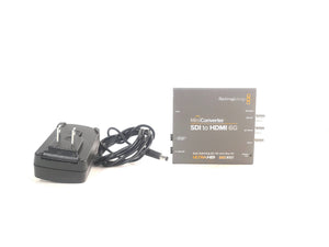 Blackmagic Design CONVMBSH4K6G SDI to HDMI 6G Auto-Switching SD/HD/UltraHD Mini Converter  w/ 12V PSU
