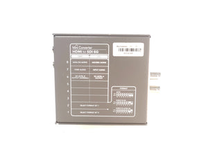 Blackmagic Design CONVMBHS24K6G HDMI to SDI 6G Auto-Switching SD/HD/Ultra HD Mini Converter w/ 12V PSU