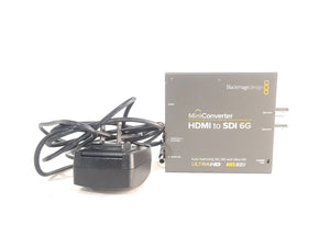 Blackmagic Design CONVMBHS24K6G HDMI to SDI 6G Auto-Switching SD/HD/Ultra HD Mini Converter w/ 12V PSU