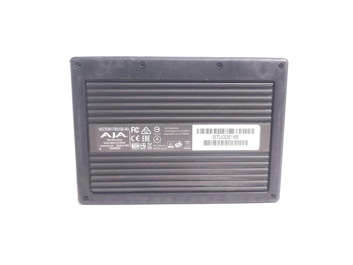 AJA KISTOR1TBUSB-R0 1TB-USB HDD Storage Module for Ki Pro