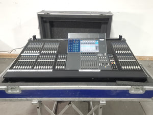 Yamaha M7CL-48 Digital Mixing Console w/ (1) Yamaha I/O and (1) Dan Dugan I/O Option Cards in Wheeled Hard Case