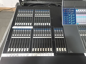 Yamaha M7CL-48 Digital Mixing Console w/ (1) Yamaha I/O and (1) Dan Dugan I/O Option Cards in Wheeled Hard Case