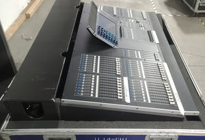Yamaha M7CL-48 Digital Mixing Console w/ (1) Yamaha I/O and (1) Dan Dugan I/O Option Cards in Wheeled Hard Case