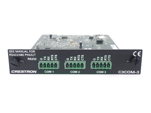 Crestron C3COM-3 Control Card in Original Box