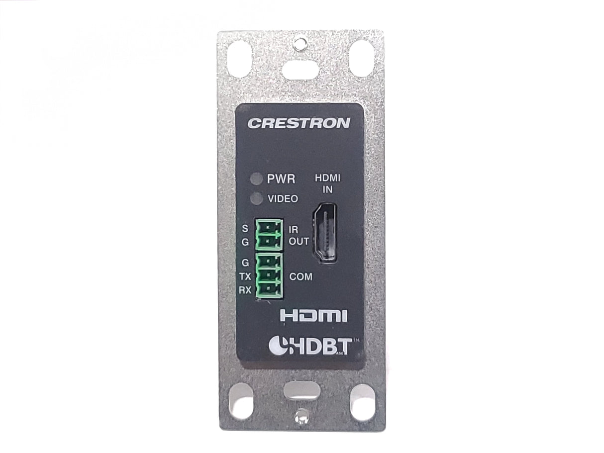Crestron DMX-TX-4K-100-C-1G-B-T Wall Plate 4K Digital Media Transmitter in Original Box