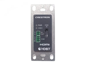 Crestron DMX-TX-4K-100-C-1G-B-T Wall Plate 4K Digital Media Transmitter in Original Box
