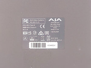 (5) AJA Hi5-4K-Plus SDI to HDMI Converter