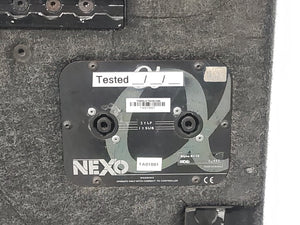 Nexo Alpha E B1-15 Bass Module Passive Loudspeaker