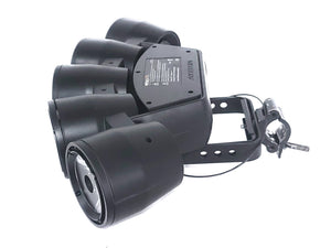 (2) Ayrton Versapix RS LED Lights w/ (2) PSU Cables, (2) Mounting Brackets & (2) Safety Cables in Wheeled Road Case