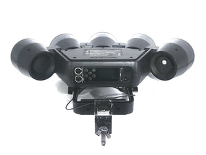 (3) Ayrton Versapix RS LED Lights w/ (3) PSU Cables, (3) Mounting Brackets & (3) Safety Cables in Wheeled Road Case