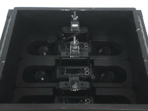 (2) Ayrton Versapix RS LED Lights w/ (2) PSU Cables, (2) Mounting Brackets & (2) Safety Cables in Wheeled Road Case