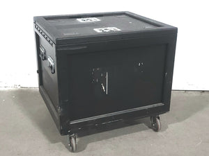 (3) Ayrton Versapix RS LED Lights w/ (3) PSU Cables, (3) Mounting Brackets & (3) Safety Cables in Wheeled Road Case