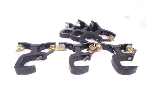 (3) Chauvet Legend P230SR Beam Moving Head Lights (1117,1186,952 Hours)  w/ (6) Mounting Brackets, (3) Safety Cable, in Wheeled Road Case