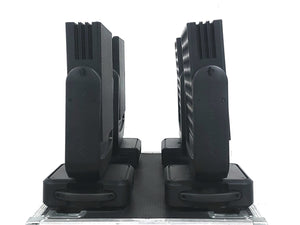 (4) Ayrton Dream Panel Twin Moving LED Lights w/ (4) PSU Cables in Wheeled Hard Case