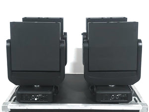 (4) Ayrton Dream Panel Twin Moving LED Lights w/ (4) PSU Cables in Wheeled Hard Case