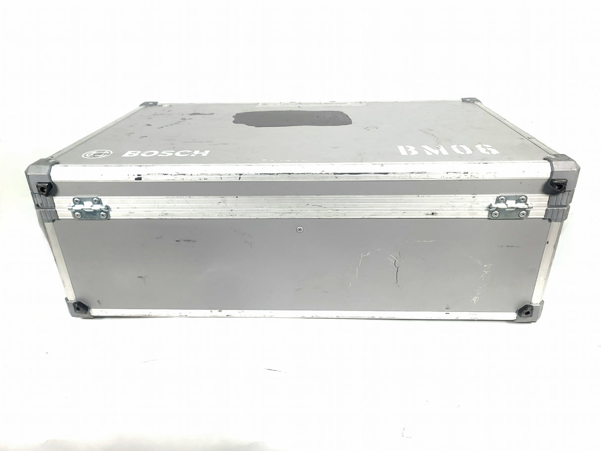 (10) Bosch DCN-WD-D Wireless Discussion Unit + (2) DCNM‑WCH05 Charger w/ 10 Battery Packs in Wheeled Hard Case