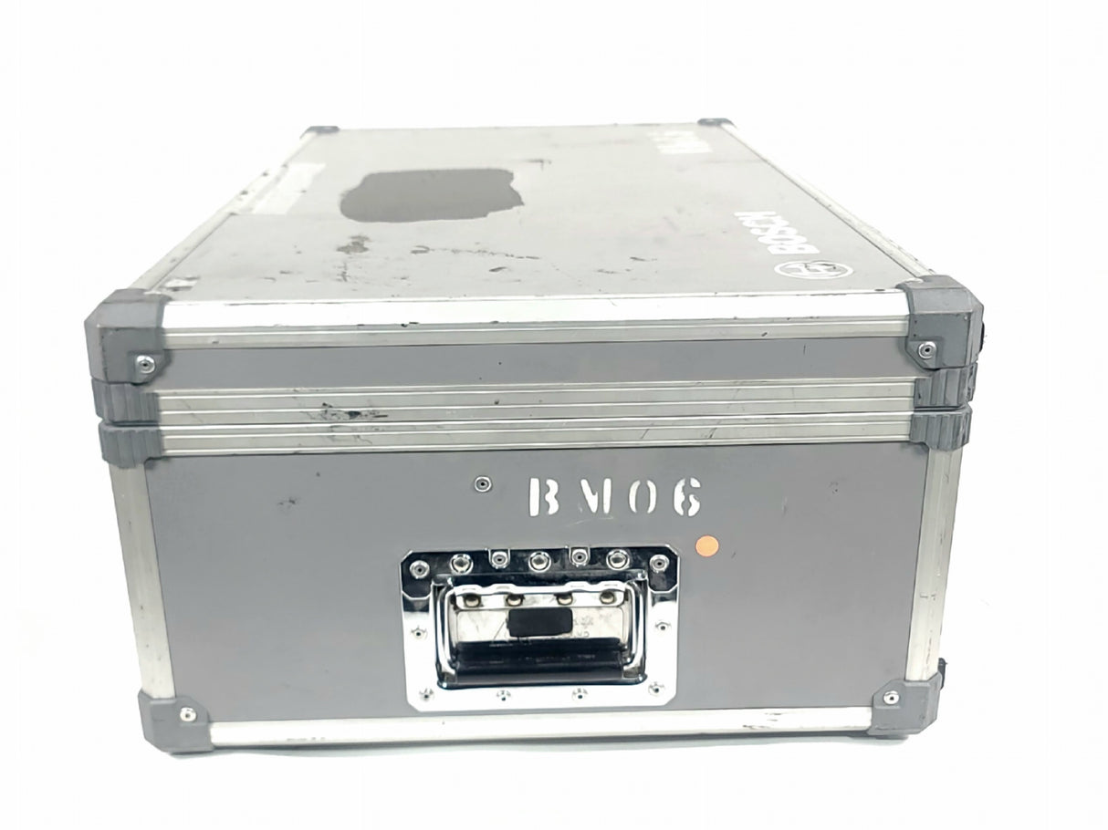 (10) Bosch DCN-WD-D Wireless Discussion Unit + (2) DCNM‑WCH05 Charger w/ 10 Battery Packs in Wheeled Hard Case