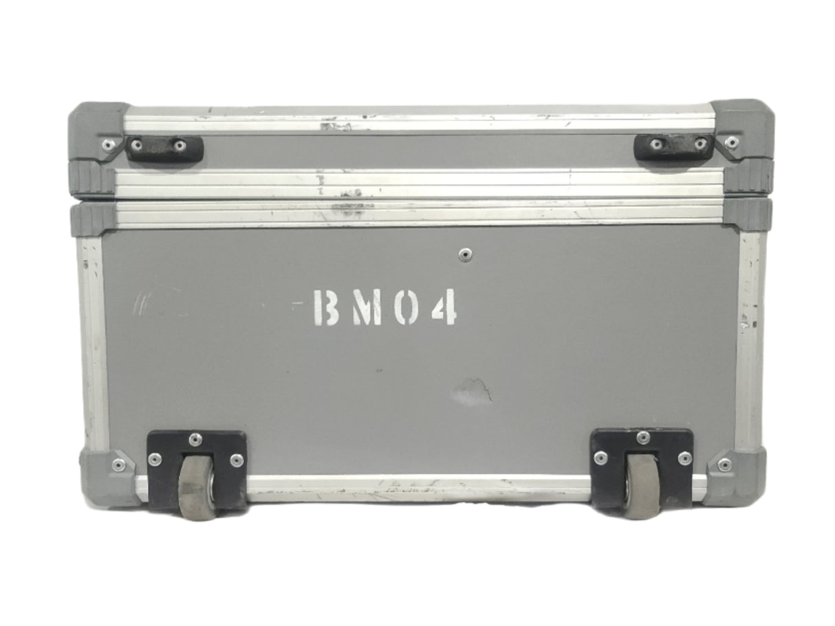 (10) Bosch DCN-WD-D Wireless Discussion Unit + (2) DCNM‑WCH05 Charger w/ 10 Battery Packs in Wheeled Hard Case