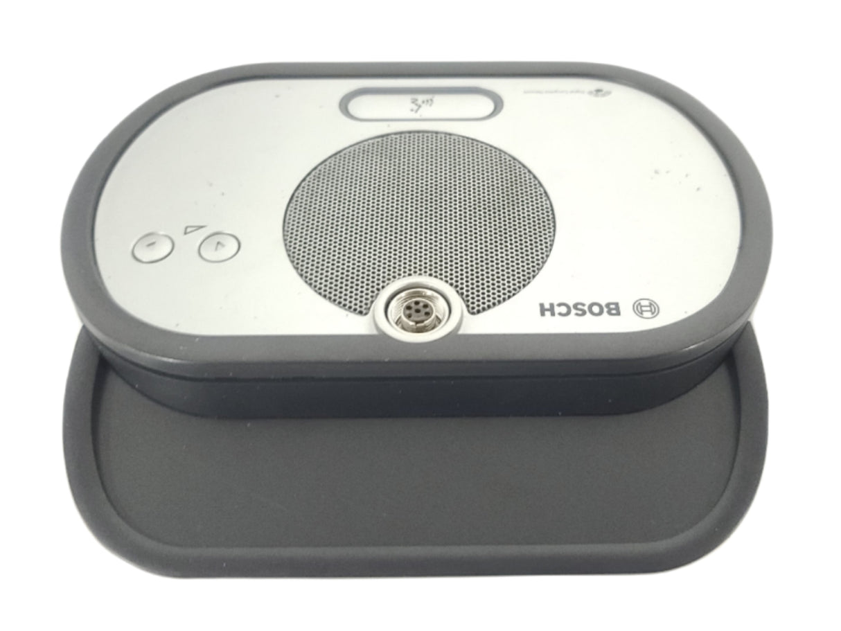 (10) Bosch DCN-WD-D Wireless Discussion Unit + (2) DCNM‑WCH05 Charger w/ 10 Battery Packs in Wheeled Hard Case