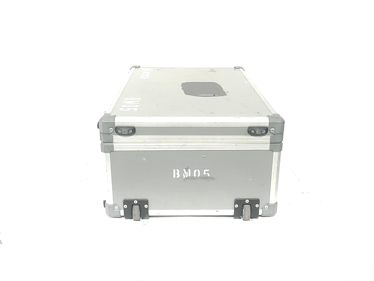 (10) Bosch DCN-WD-D Wireless Discussion Unit + (2) DCNM‑WCH05 Charger w/ 10 Battery Packs in Wheeled Hard Case