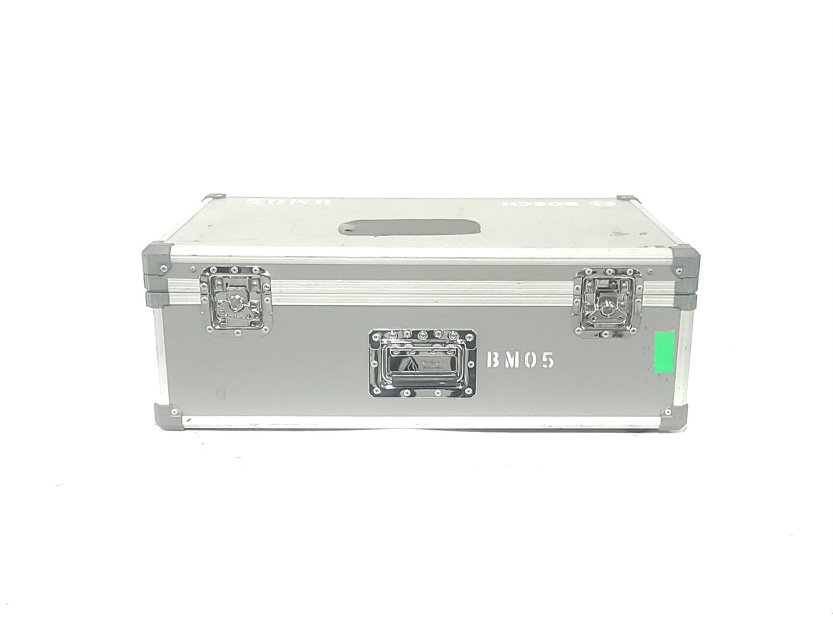 (10) Bosch DCN-WD-D Wireless Discussion Unit + (2) DCNM‑WCH05 Charger w/ 10 Battery Packs in Wheeled Hard Case