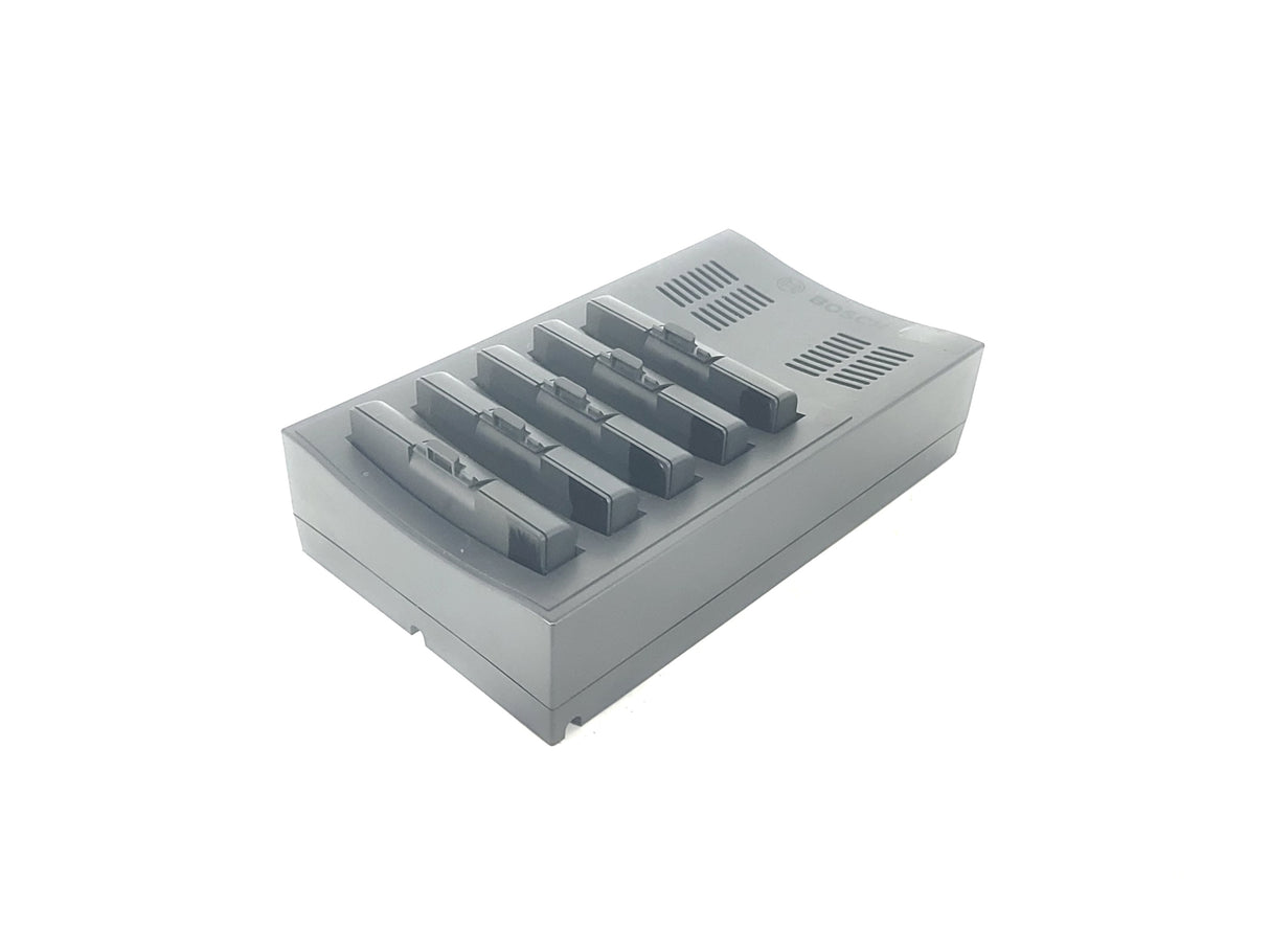 (10) Bosch DCN-WD-D Wireless Discussion Unit + (2) DCNM‑WCH05 Charger w/ 10 Battery Packs in Wheeled Hard Case