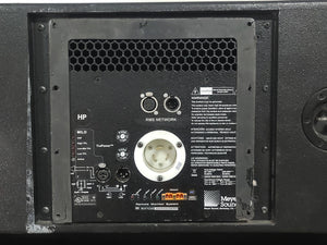 (4) Meyer Sound MILO Line Array Speakers (NEED REPAIRS) w/ Dolly and Soft Cover