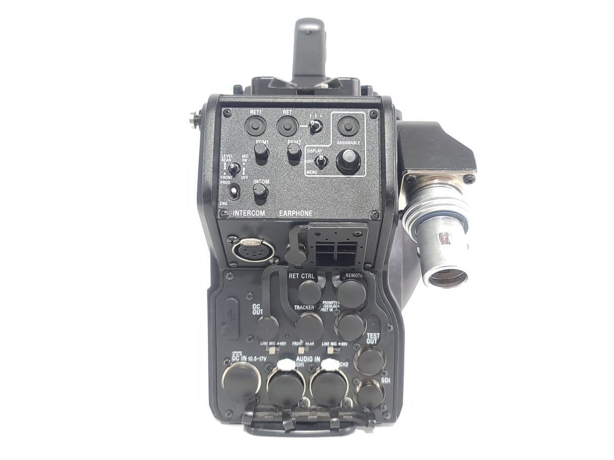 Sony HSC-100R HD/SD Digital Triax Broadcast Camera Chain (NO LENS) w/ Accessories in Wheeled Road Case