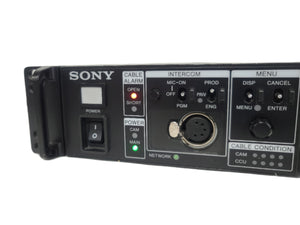 Sony HSC-100R HD/SD Digital Triax Broadcast Camera Chain (NO LENS) w/ Accessories in Wheeled Road Case