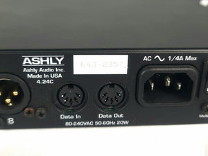 Ashly Protea System II 4.24C Digital Crossover/System Processor (BAD KNOB)
