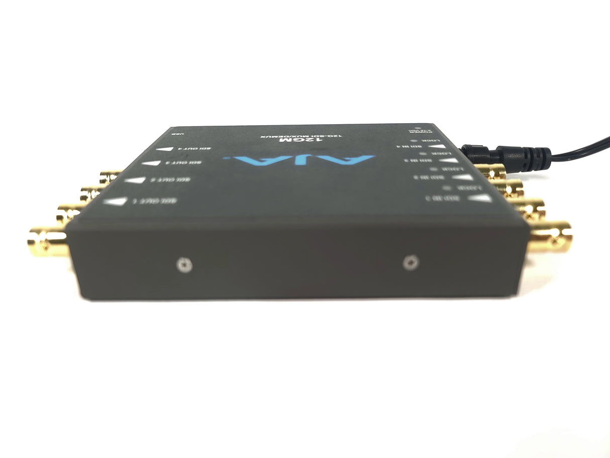 AJA 12GM 12G-SDI Mux/Demux w/ PSU
