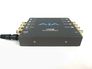 AJA 12GM 12G-SDI Mux/Demux w/ PSU
