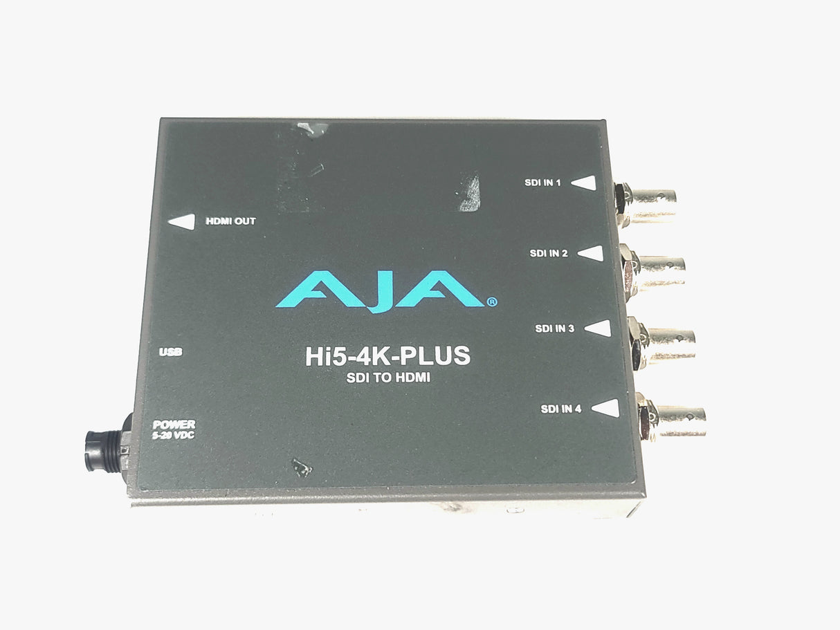 AJA Hi5-4K-Plus SDI to HDMI w/ PSU