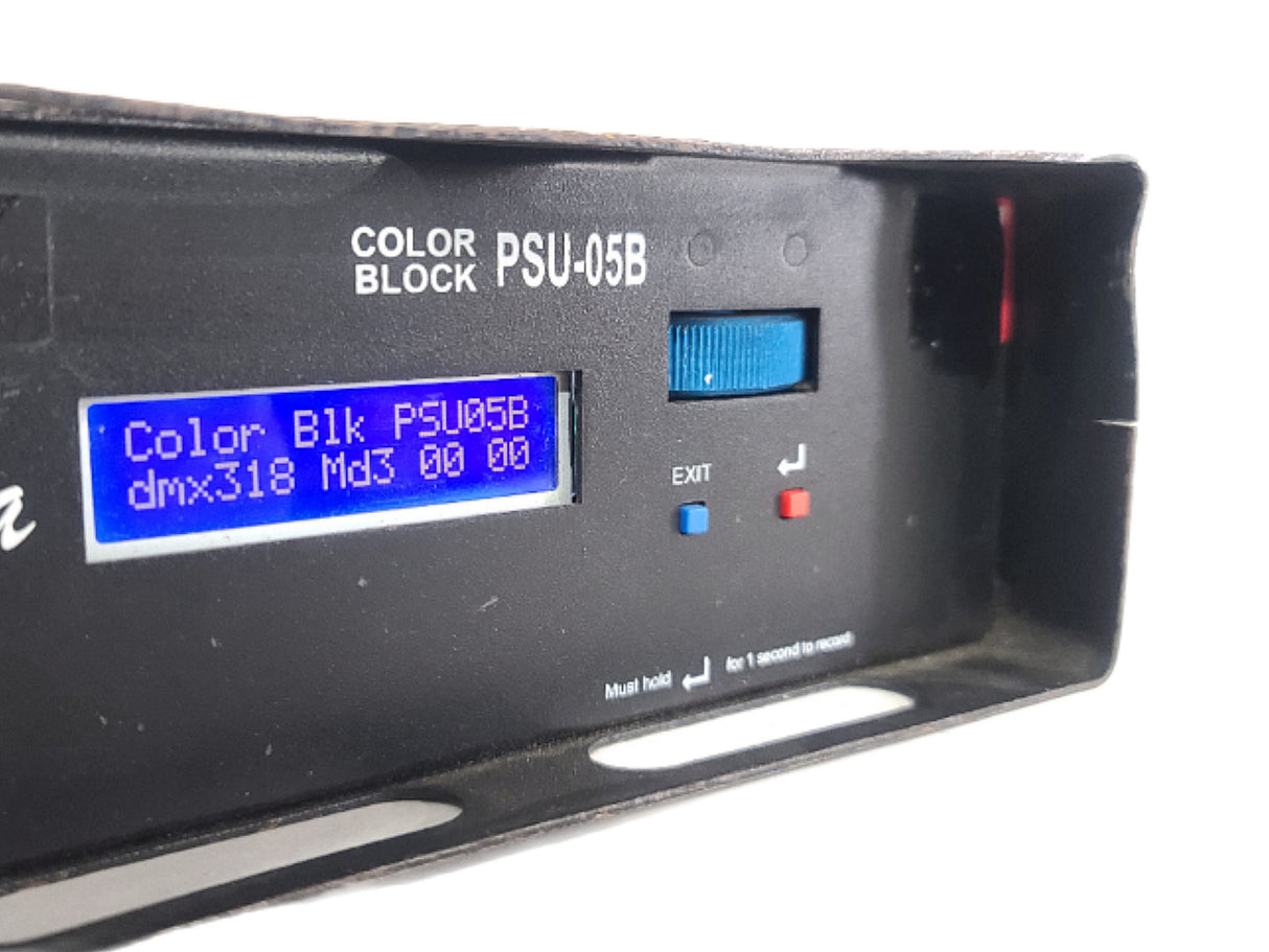 (2) Chroma-Q Color Block 5 Way Power Supply Units