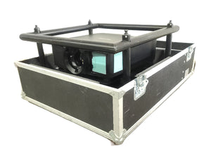 Christie D12HD-H (Lamp 1 729, Lamp 2 815 Hours) 10,000 Lumens HD 0.95" DLP x 1 1080P Large Venue Projector (NO LENS) In Wheeled Road Case