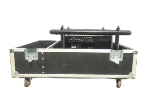 Christie D12HD-H (Lamp 1 729, Lamp 2 815 Hours) 10,000 Lumens HD 0.95" DLP x 1 1080P Large Venue Projector (NO LENS) In Wheeled Road Case