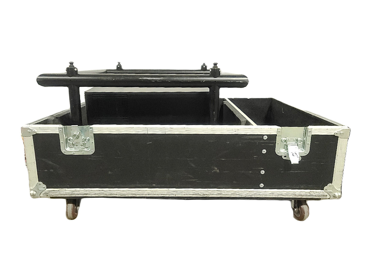 Christie D12HD-H ( [2] 1243 Lamp Hours) 10,000 Lumens HD 0.95" DLP x 1 1080P Large Venue Projector (NO LENS) In Wheeled Road Case