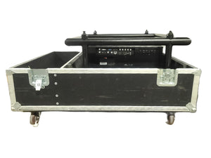 Christie D12HD-H ( [2] 1243 Lamp Hours) 10,000 Lumens HD 0.95" DLP x 1 1080P Large Venue Projector (NO LENS) In Wheeled Road Case