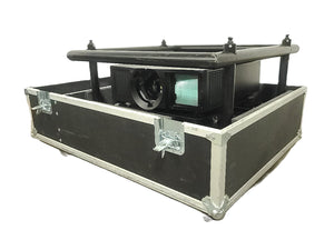 Christie D12HD-H (1209 & 1220 Hours) 10,000 Lumens HD 0.95" DLP x 1 1080P Large Venue Projector (NO LENS) In Wheeled Road Case