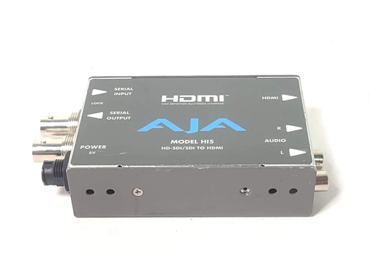 AJA Hi5 HD-SDI/SDI to HDMI Video and Audio Converter