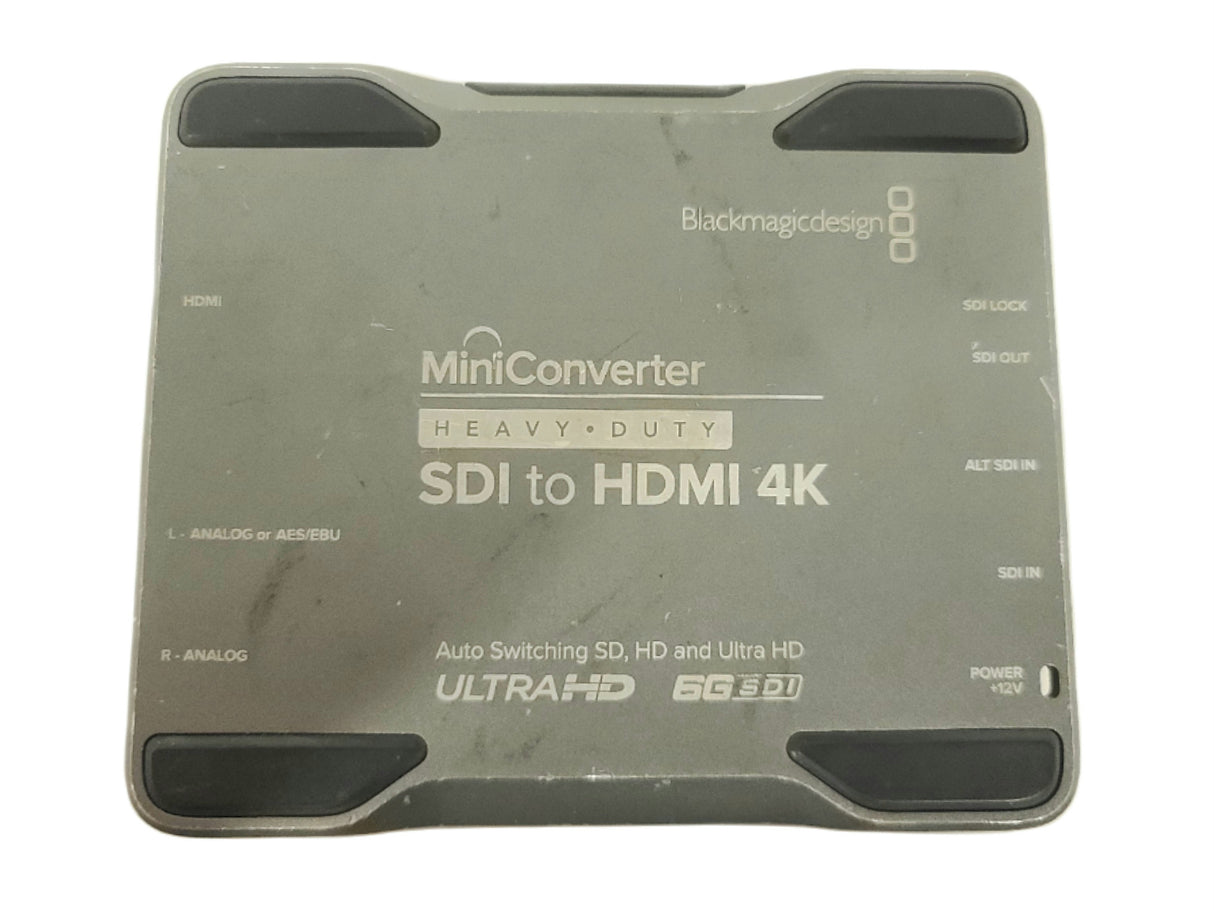 Blackmagic Design BMD-CONVMH/DUTYBSH4K Mini Converter Heavy Duty SDI to HDMI 4K