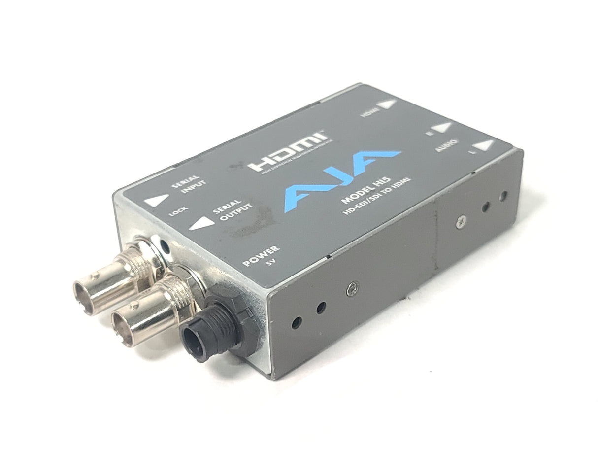 AJA Hi5 HD-SDI/SDI to HDMI Video and Audio Converter