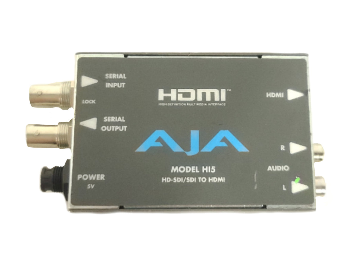 AJA Hi5 HD-SDI/SDI to HDMI Video and Audio Converter