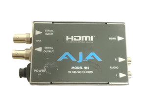 AJA Hi5 HD-SDI/SDI to HDMI Video and Audio Converter