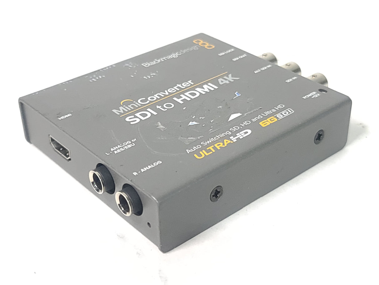Blackmagic Design CONVMBSH4K SDI to HDMI 4K Auto-Switching SD/HD/UltraHD Mini Converter