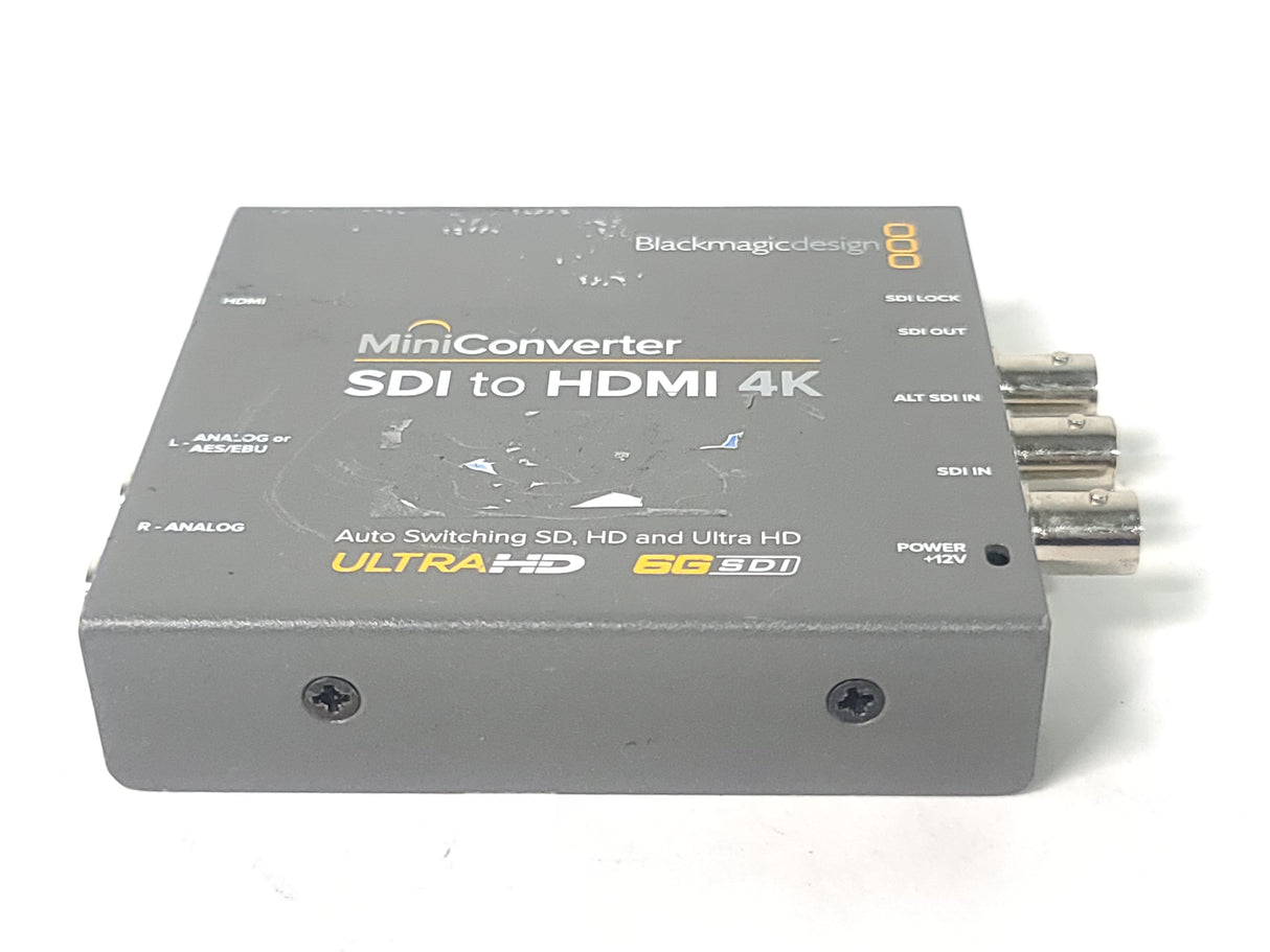 Blackmagic Design CONVMBSH4K SDI to HDMI 4K Auto-Switching SD/HD/UltraHD Mini Converter