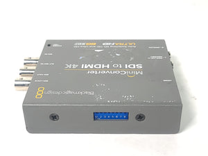 Blackmagic Design CONVMBSH4K SDI to HDMI 4K Auto-Switching SD/HD/UltraHD Mini Converter