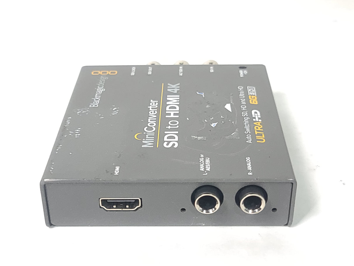 Blackmagic Design CONVMBSH4K SDI to HDMI 4K Auto-Switching SD/HD/UltraHD Mini Converter